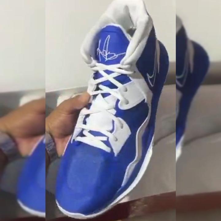 Zapatilla Nike Kyrie Infinity 8 Game Royal White - Nike